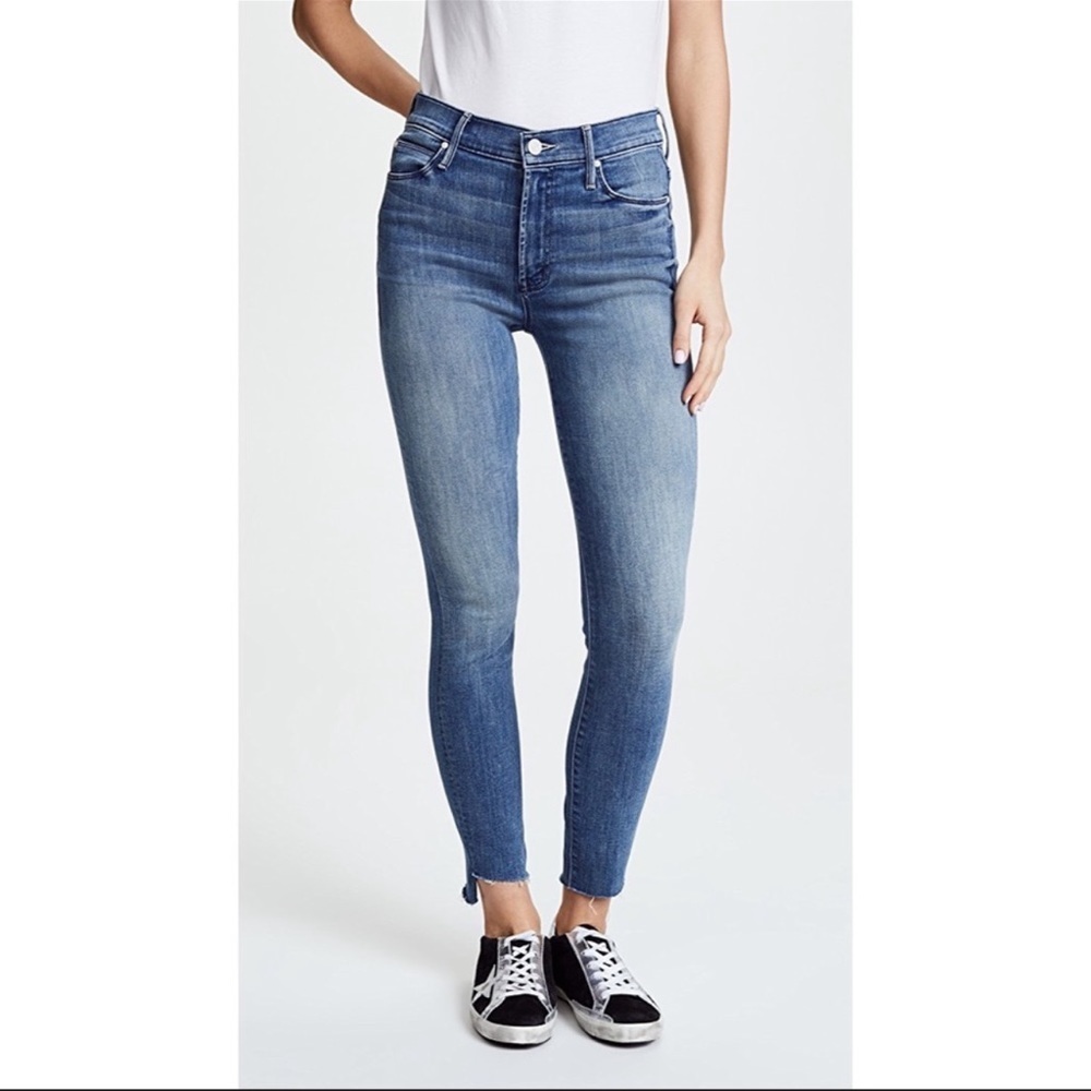 Mother Denim Stunner Zip Jeans In Good Girls Do Size 24 - Picture 2 of 15